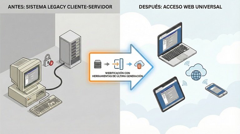 Sistema Legacy Webificado